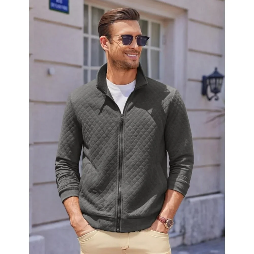 Coofandy quilted jacket